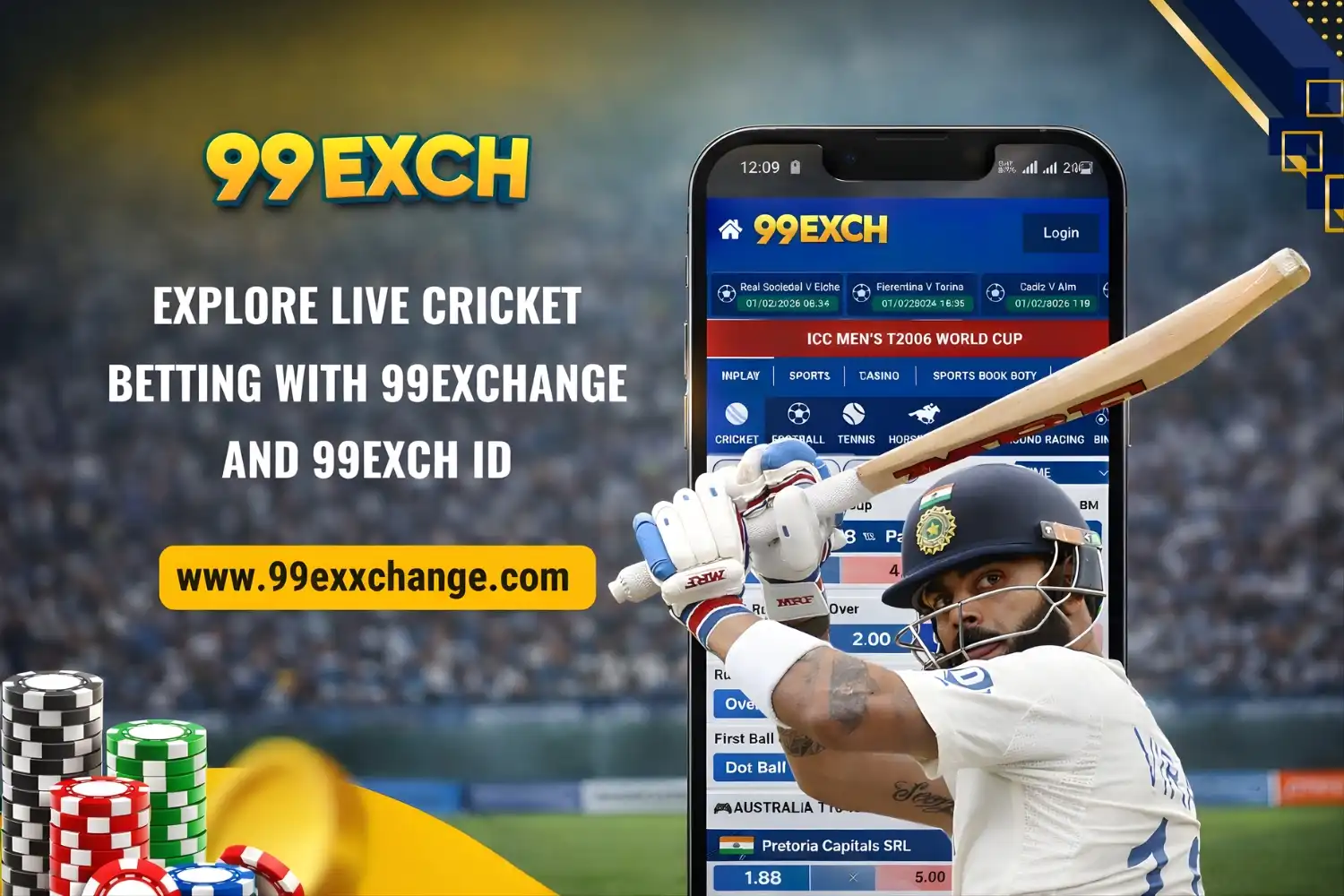 99Exch Live Cricket Betting