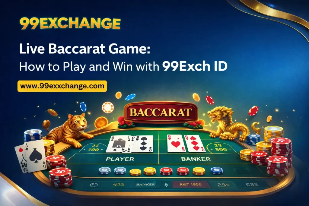 99Exchange Live Baccarat Game