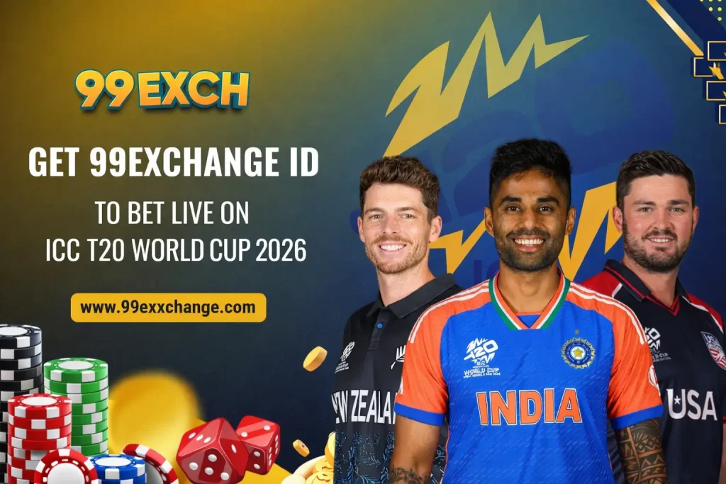 Get 99Exchange ID to Bet Live on ICC T20 World Cup 2026
