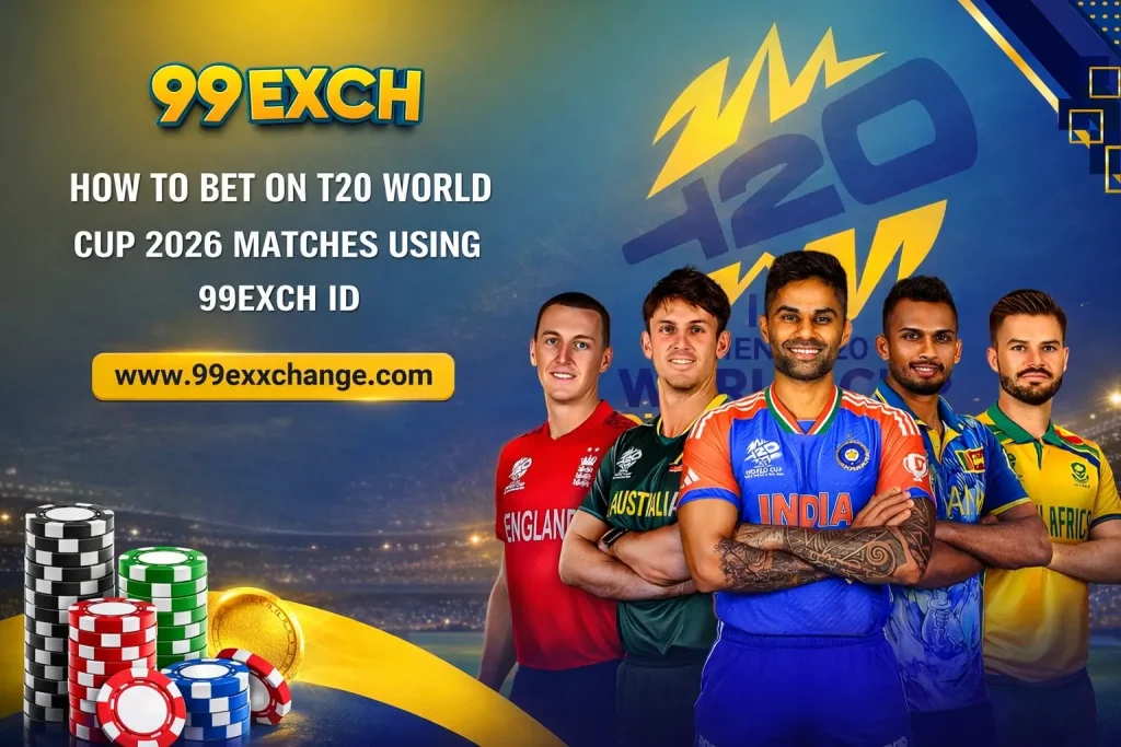 Bet on T20 World Cup 2026 With 99Exch ID