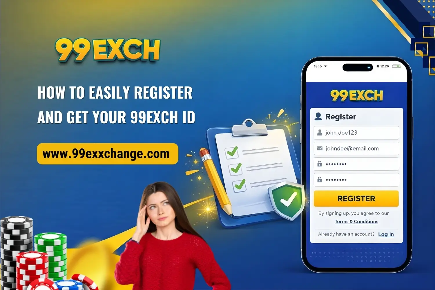 How to Easily Register and Get Your 99Exch ID