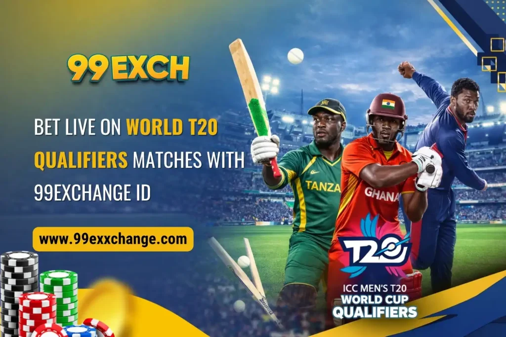 Bet Live on World T20 Qualifiers with 99Exchange ID