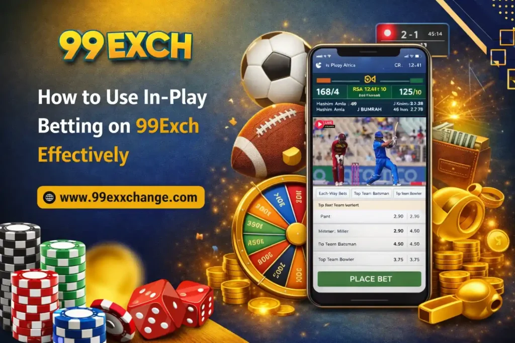 In-Play Betting on 99Exch