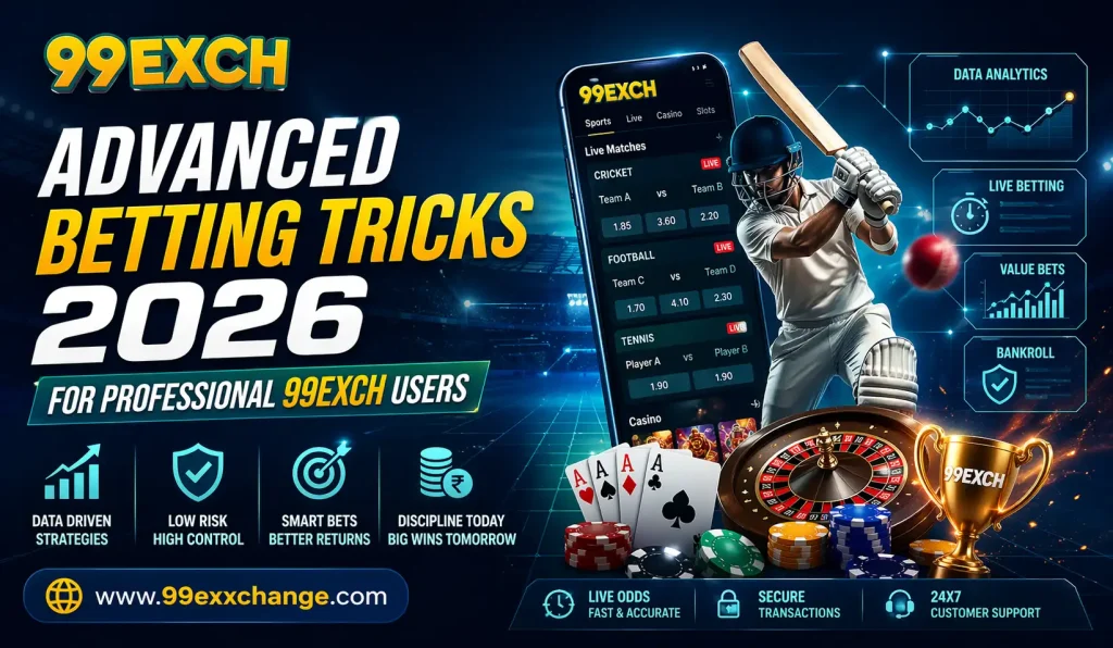 Advanced Betting Tricks 2026 for 99Exch