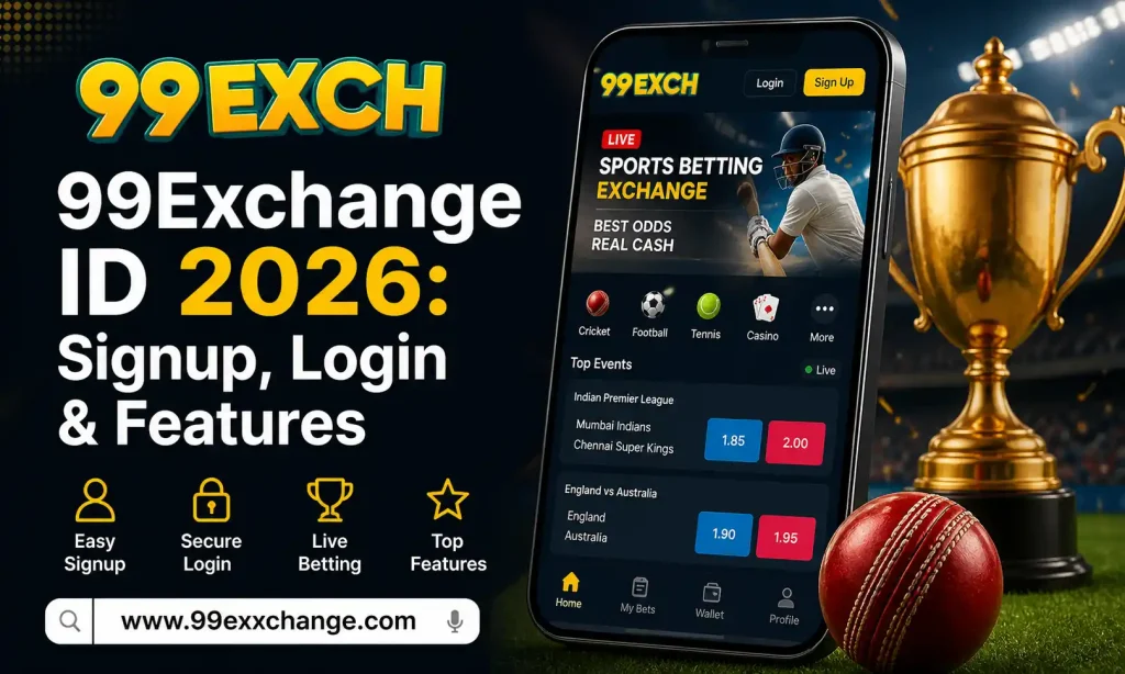 99Exchange ID 2026 - Signup, Login & Features