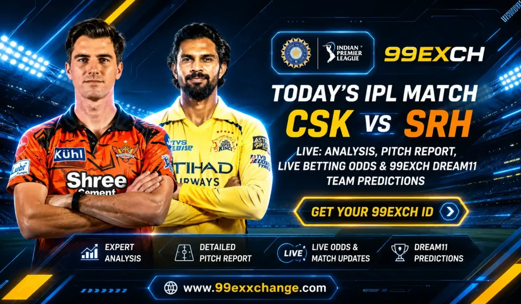 CSK Vs SRH Live IPL 2026