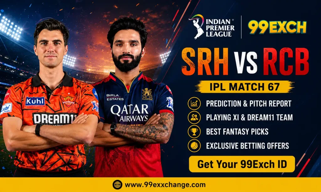 SRH vs RCB IPL Match 67 prediction